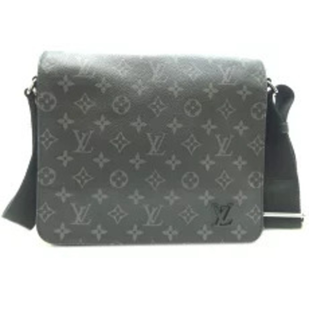 Louis Vuitton District NM Shoulder Bag Monogram Eclipse Black